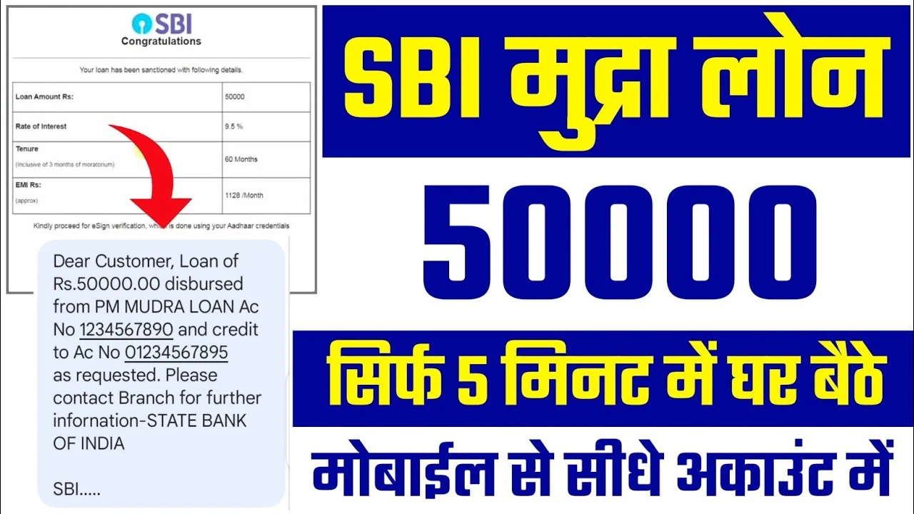 SBI E Mudra Loan Apply Online 2023