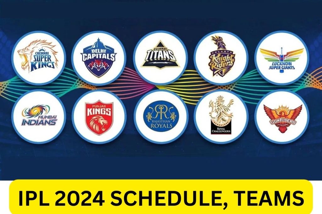 IPL Schedule 2024, Time Table, Team List, Player List TK