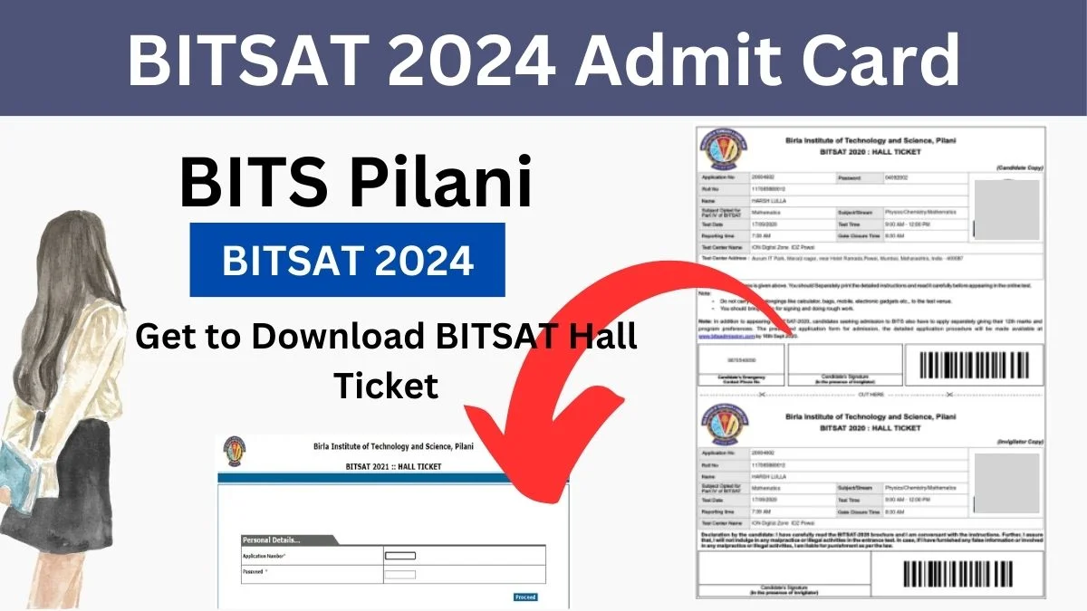 BITSAT 2024 Admit Card